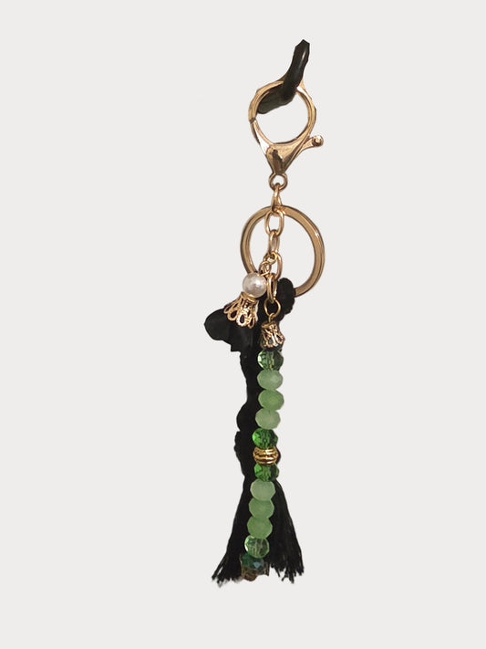 💚 Forest Whisper Macramé Keychain