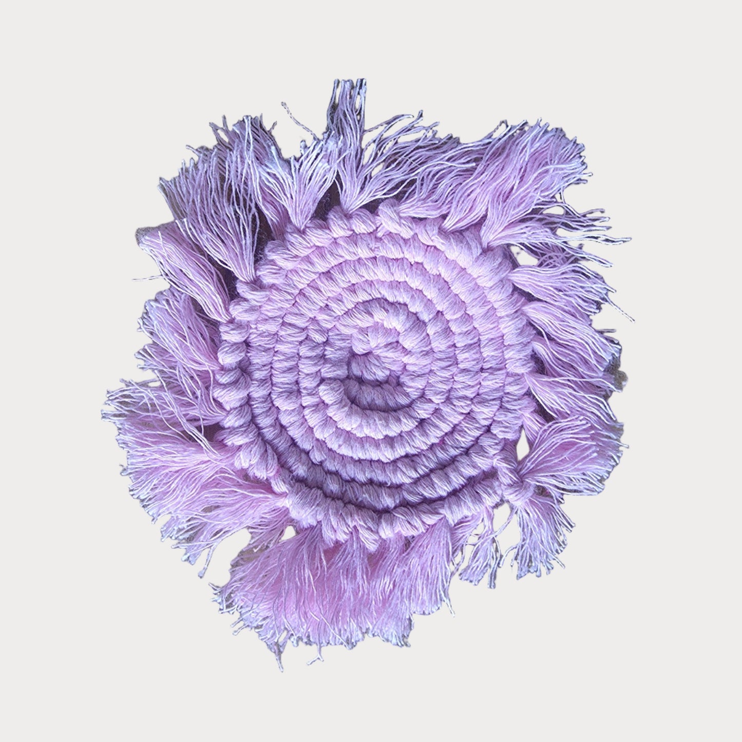 Rose Dawn Macramé Coasters