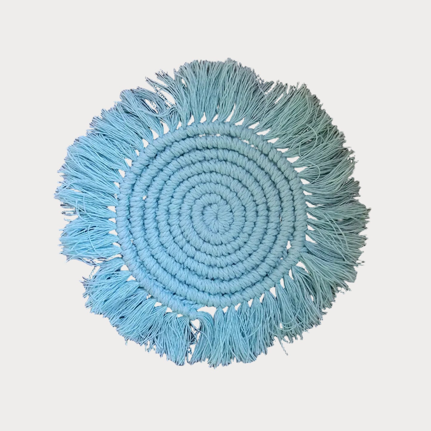 Midnight Eclipse Macramé Coasters