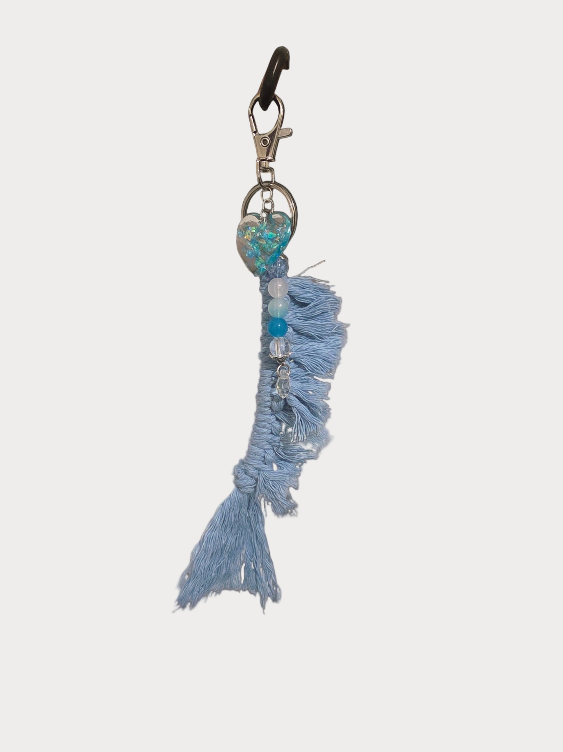 Sky Drift Macramé Keychain 2