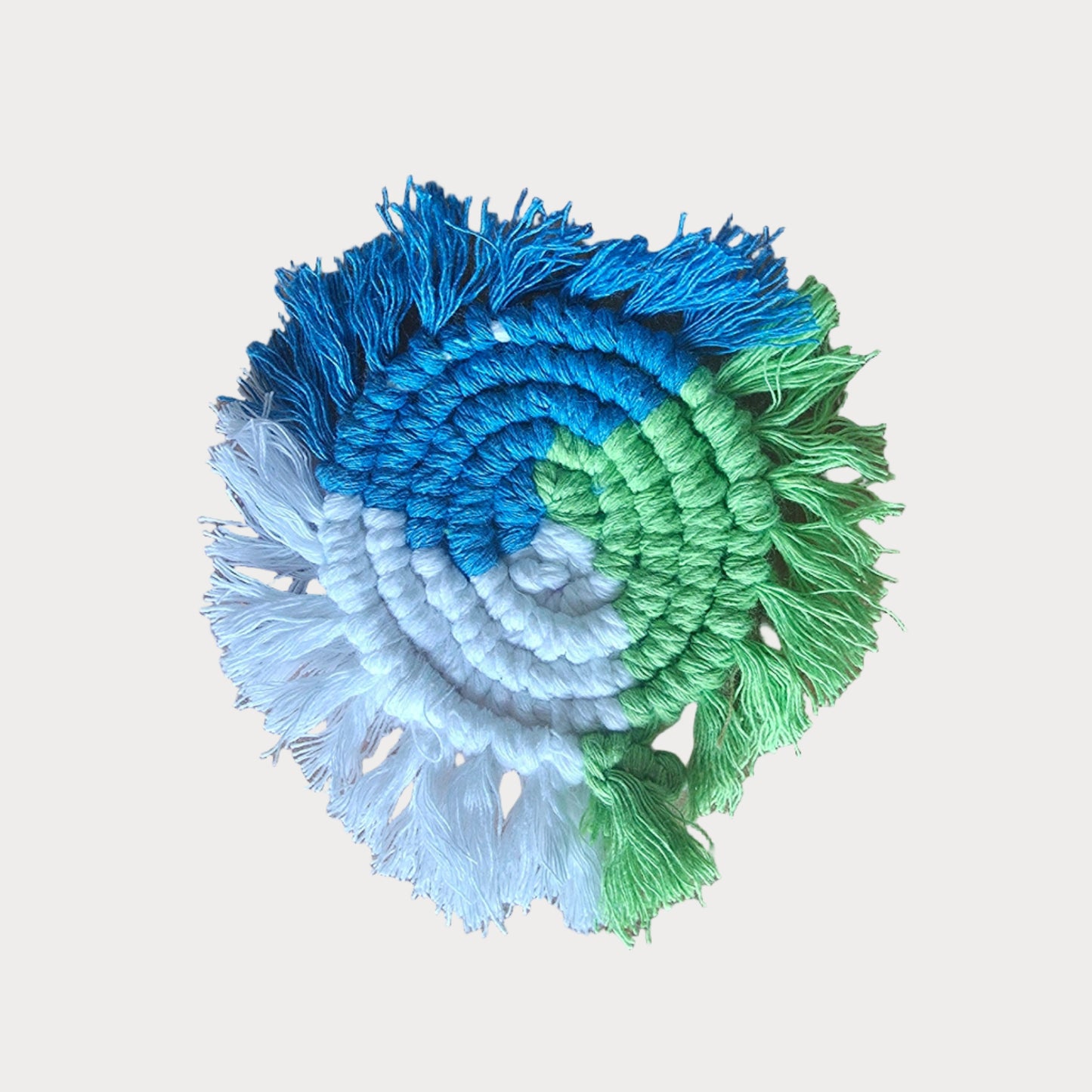 Ocean Breeze Macramé Coasters