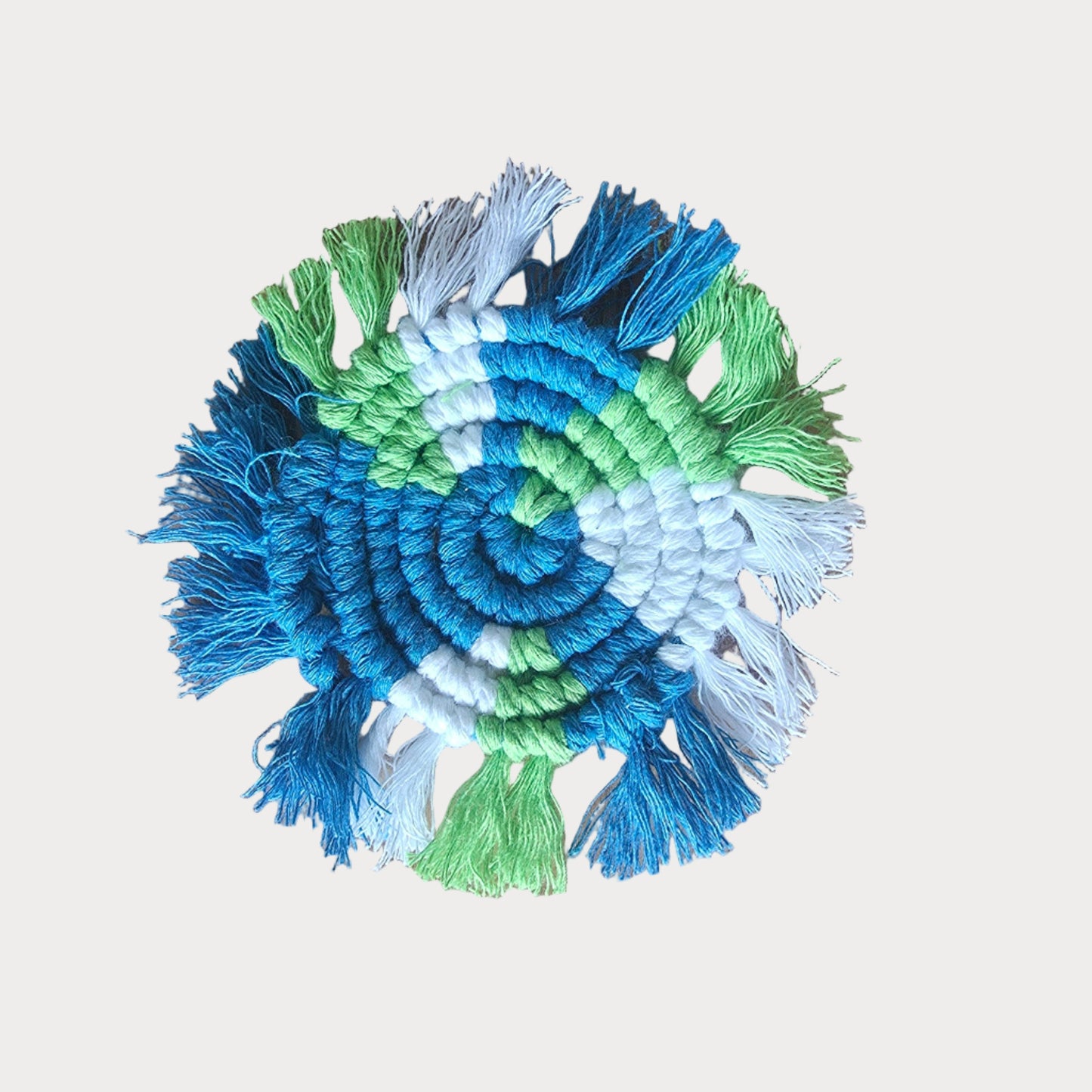 Ocean Breeze Macramé Coasters