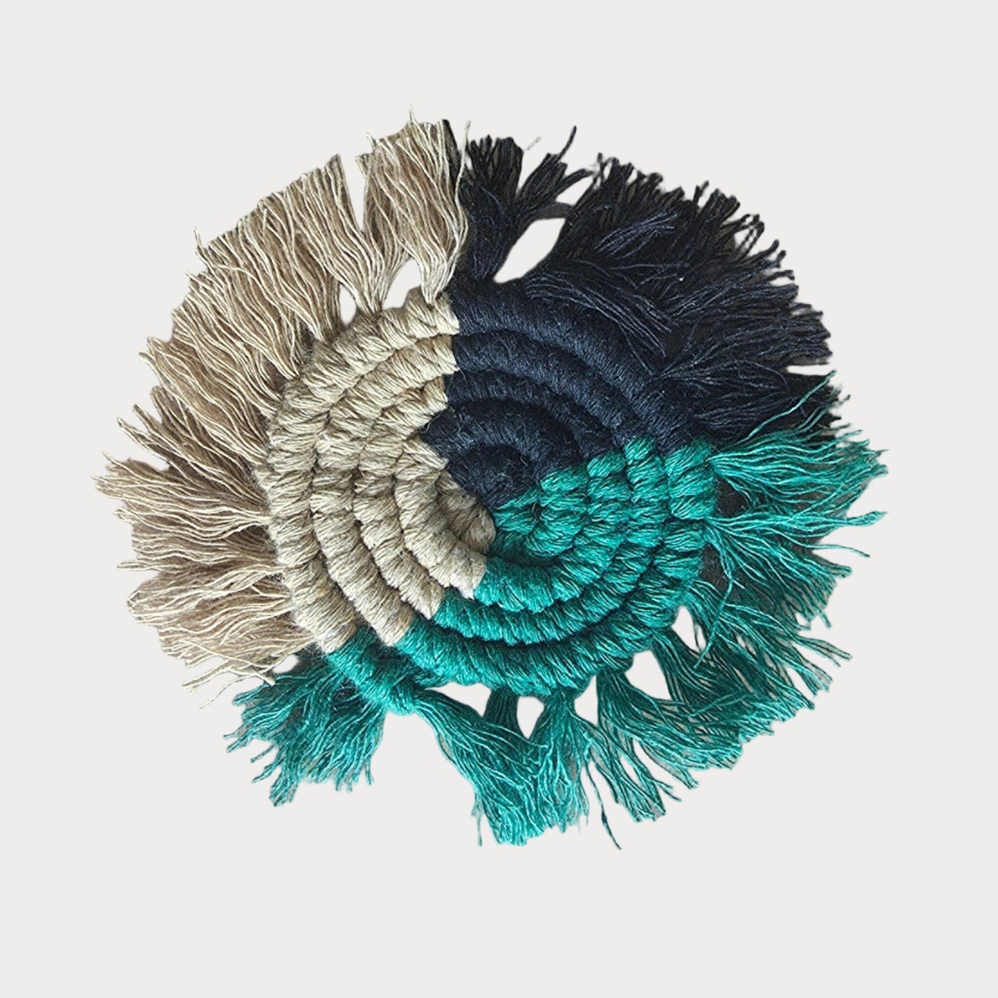 Forest Haven Macramé Coasters
