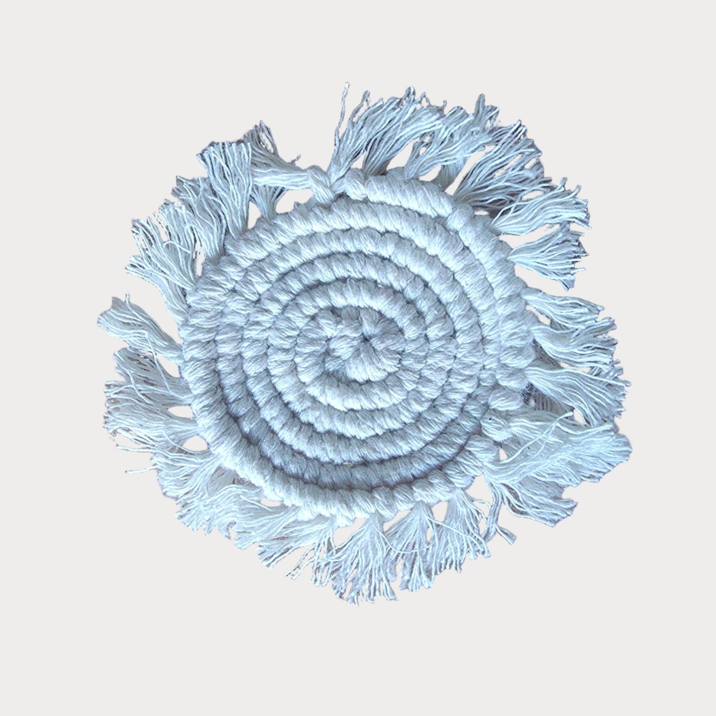 Rose Dawn Macramé Coasters