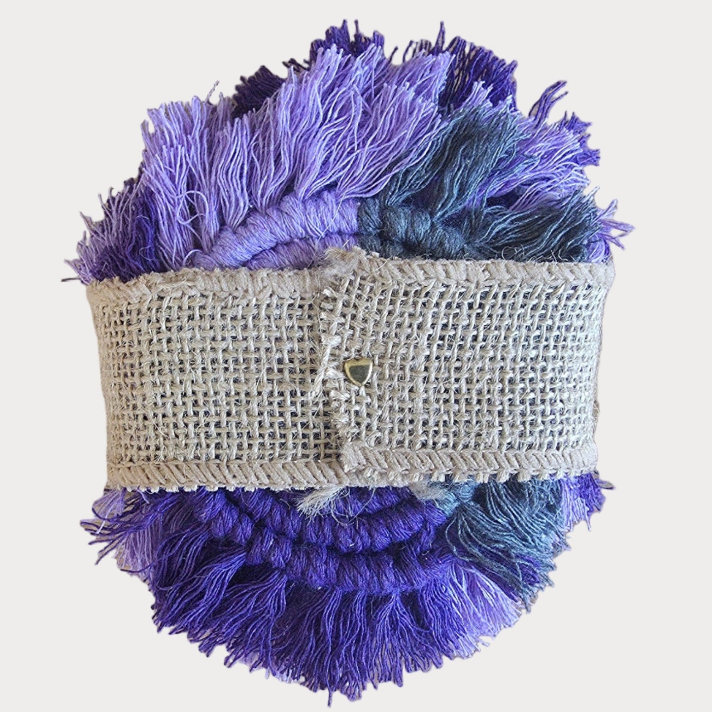Twilight Bloom Macramé Coasters