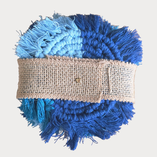 Deep Sea Macramé Coasters