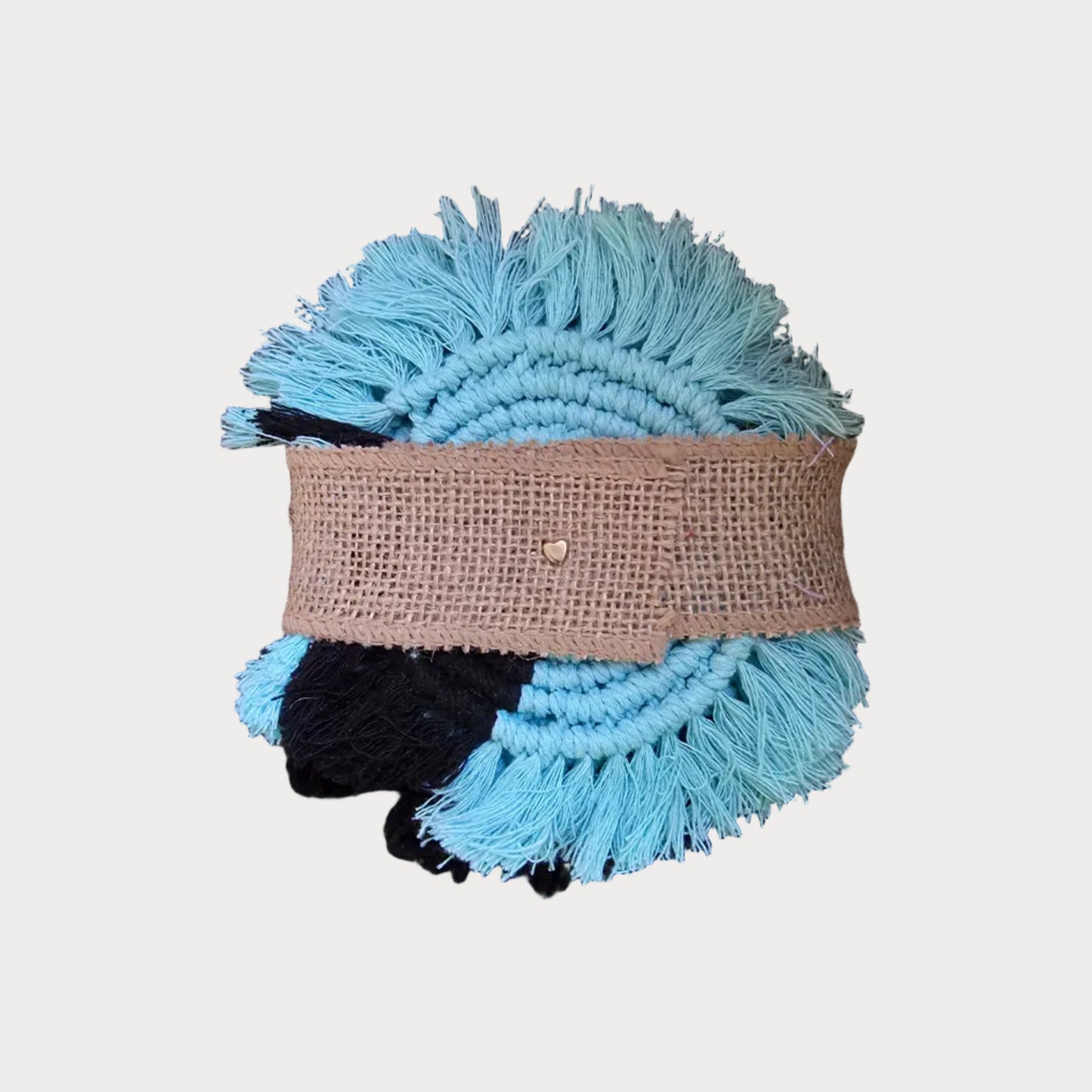 Midnight Eclipse Macramé Coasters